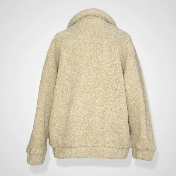 I.AM.GIA. Pixie Oversized Sherpa Teddy Coat - Camel - Picture 5 of 15